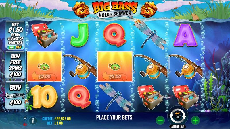 Recensie van de Big Bass Treasure Trove-gokkast